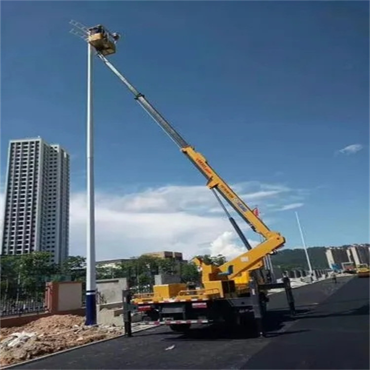 翰林镇维修路灯的曲臂升降车出租