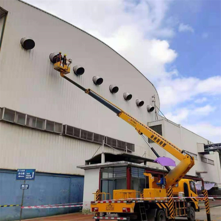 翰林镇高空作业车出租服务：专业广告牌安装解决方案